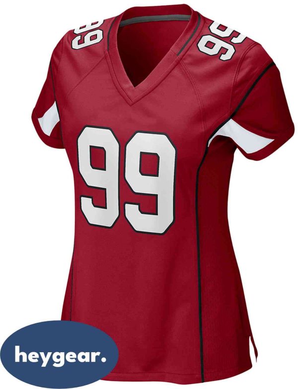 Performance Women American Football Jersey combining flexibility with long-lasting durability.