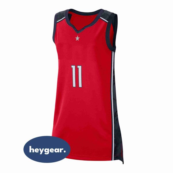 Lightweight BasketBall Women comfort Jersey made for fast-paced play.