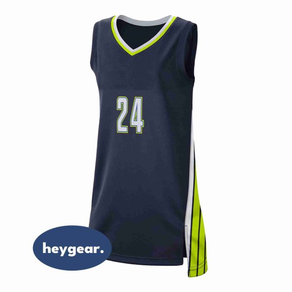 Breathable BasketBall Mesh Jersey For Women that keeps you cool all game.