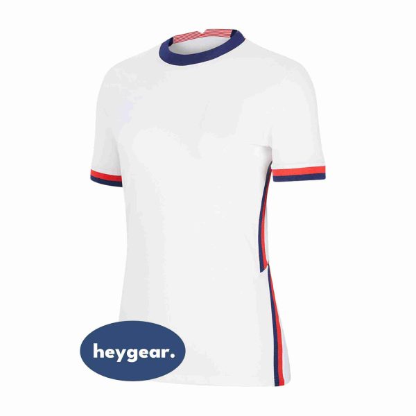 A women’s soccer match jersey built for mobility and control.