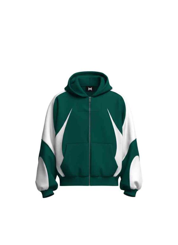 Modern knit hoodie built for comfort layering