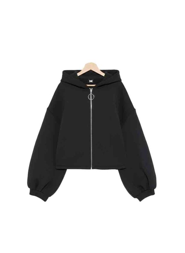 Relaxed-fit fashion hoodie with a smooth, cozy feel