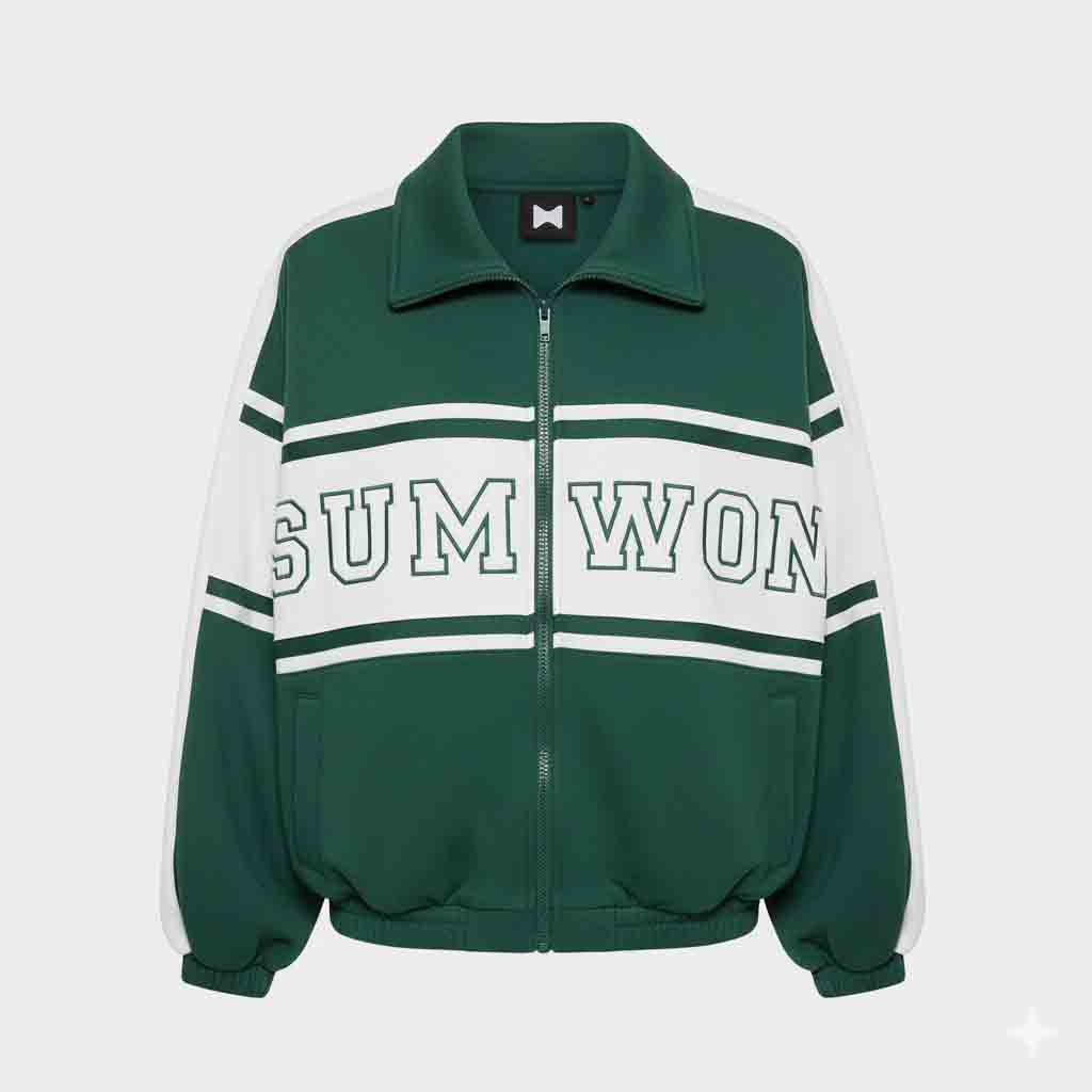 Minimalist lifestyle tracksuit with premium appeal