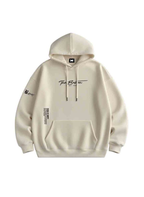 Soft-touch hoodie made for casual and smart layering