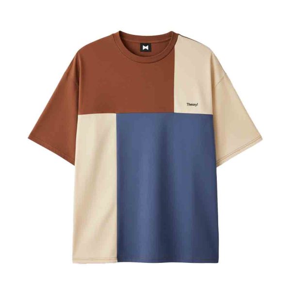 Lightweight men’s fashion tee for relaxed styling