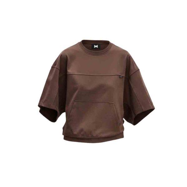 Chic logo-print t-shirt for subtle fashion statement