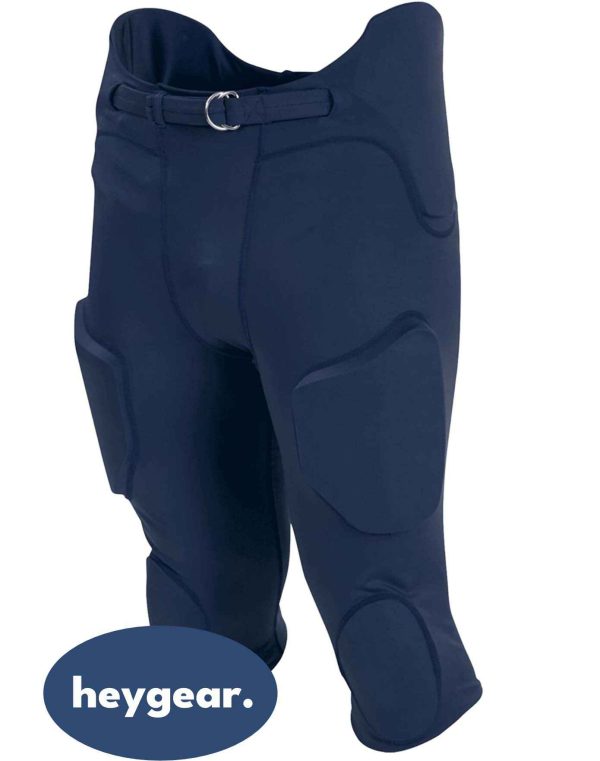 Padded Pant strength for powerful plays.