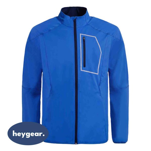 Tennis Engineered Jacket for smooth arm movement.