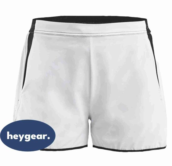 Athletic Women comfort Shorts with a sleek tennis look.