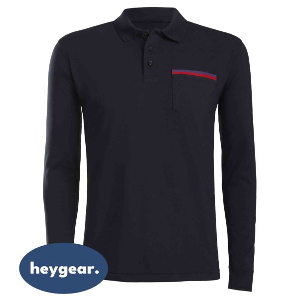 Golf Lightweight Polo fabric for effortless movement.